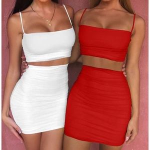 Brand New Red Two Piece Dress